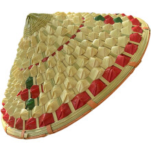Chinese Bamboo Woven Hat For Kids Stage Performance Decorative Use