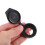 6Pcs Black Rainproof Plastic Cover For Cam Lock Key Panel 18X16 Mm 6