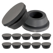 12Pcs Rubber Air Conditioning Drain Hole Plug Stopper