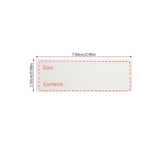 3 Rolls Food Labels For Canning And Prep Removable Stickers 1