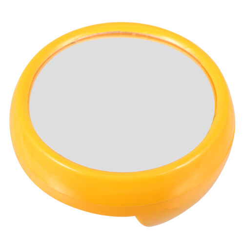 computer rear-view mirror magnifying for personal safety or security