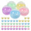 50pcs refillable plastic capsules for diy toys candy vending machine 9