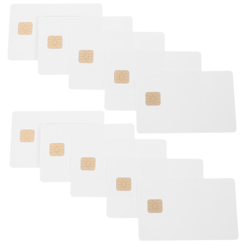 10Pcs Hotel Key Card Blank Intelligent Accessory