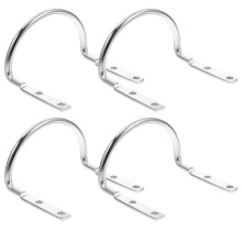 4Pcs U-Shaped Hammer Holder Hook Mallet Tool Belt Wall Mount Rack