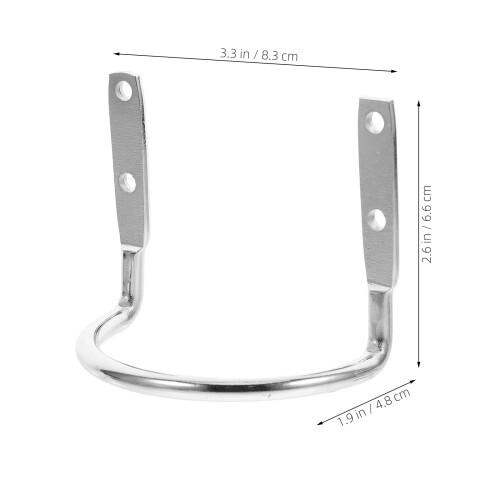 4Pcs U-Shaped Hammer Holder Hook Mallet Tool Belt Wall Mount Rack 1