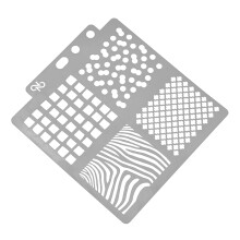drawing stencil assorted patterns for crafts scrapbooking cake decor