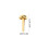 50pcs mini brads two-legged nails for kids handmade accessories 8