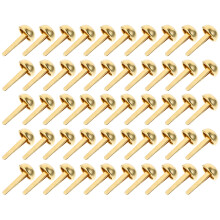 50pcs mini brads two-legged nails for kids handmade accessories
