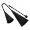 One Set Latin Double Trumpet Percussion Instrument With Stick 4