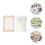 One Set Diy Paper Making Mold Frame With Dry Pulp 4