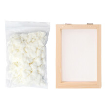 One Set Diy Paper Making Mold Frame With Dry Pulp