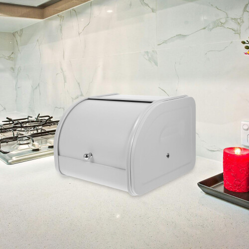 Bread Bin Metal Desktop Loaf Container 2