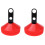 26Pcs Football Training Cone Marker Tray With Rack 8
