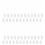200set Rectangular Hanging Price Tags With For Jewelry 3