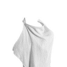 Muslin Nursing Cover Breathable Cotton Breast Feeding Cover For Mum Car Seat And Stroller Multi-Use 2024 Model G