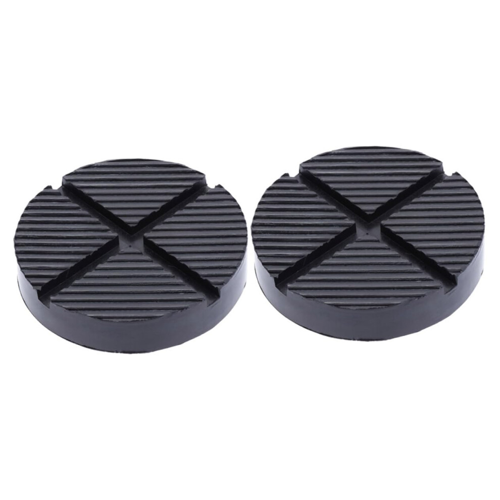 Rubber Jack Pads 2 Pcs Adapter Slotted Frame Rail Protector For Car Maintenance Durable Jack Guard Vehicle Repair 9354506031633