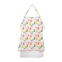 Baby Nursing Cover Lightweight Portable Full Coverage Nursing Apron For Outdoor Multicolour