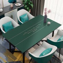 PVC Wipeable Tablecloth Waterproof Wipe Clean Square Table Cover 90x90 cm For Kitchen Picnic Indoor Outdoor