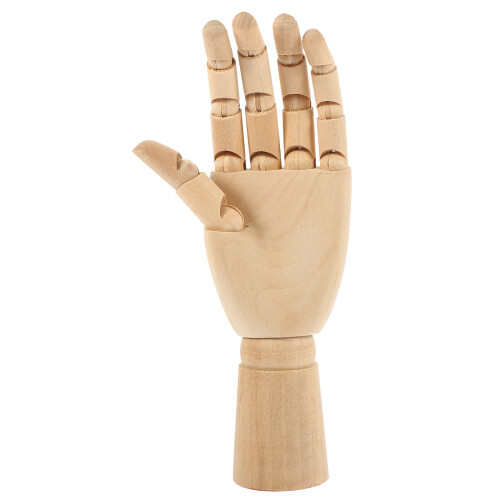 Flexibles Handmodell Holzpuppe Skizzenhilfe 2