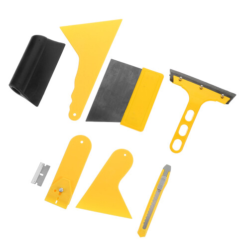 1Ensemble Outil Plastique Kit Grattoir Film Teinte