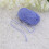 hilo con lana 50 g para tejer ganchillo azul 9