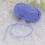hilo con lana 50 g para tejer ganchillo azul 8