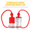 2 Sets Hydraulic Quick Coupling Dust Caps Connector Covers 7