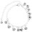 Bell Charm Bracelet Silver Plated Solid Link Chain For Women 1