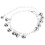 Bell Charm Bracelet Silver Plated Solid Link Chain For Women 7