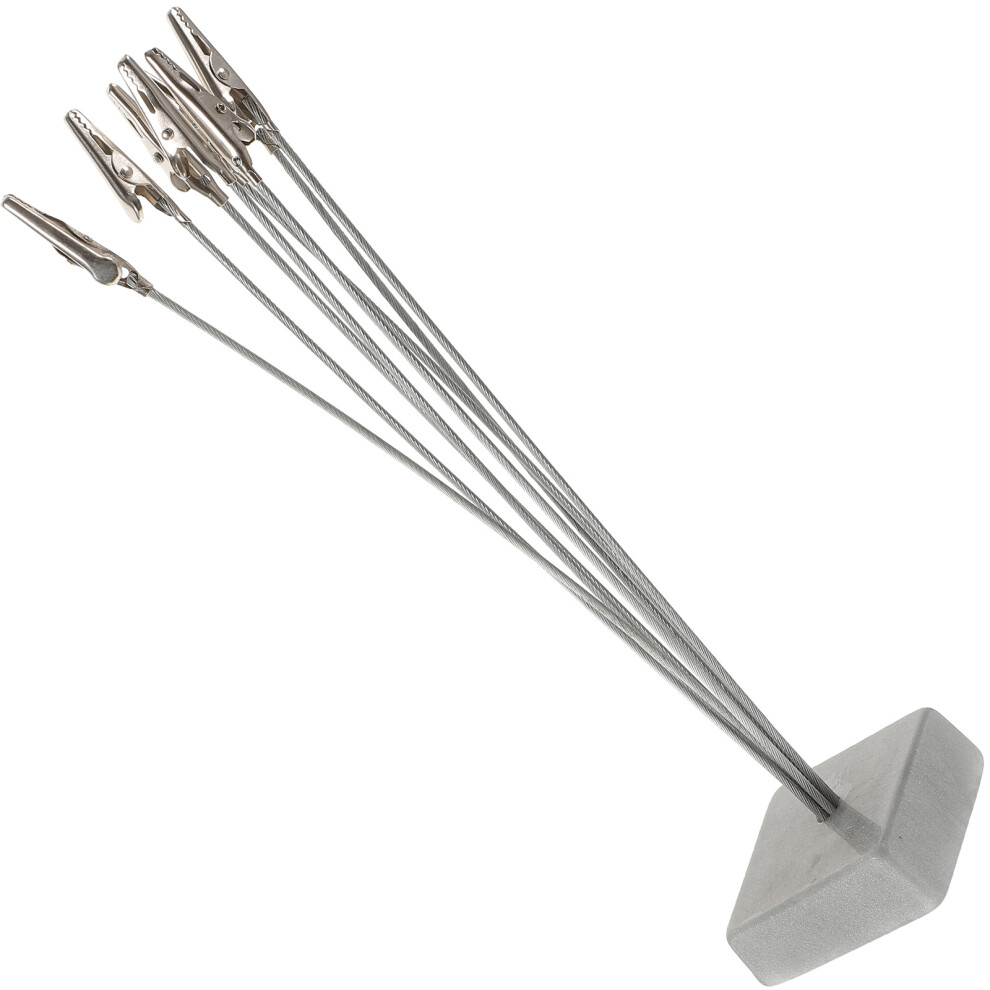 8-Branch Tree Style Photo Holder Memo Clip Silver-image-OPC-PKTM9VT-NEW