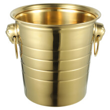 1Pc 3L Stainless Steel Ice Bucket Thick Tiger Head Design