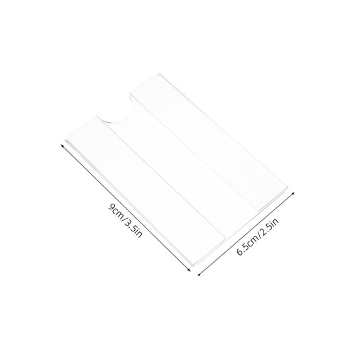 30Pcs Plastic Supermarket Label Holders For Price Display Tags 2