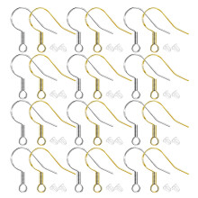 400St Oorhaken Koperen Zilver DIY Oorbellen Charme Set Assorti