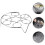 stainless steel egg steamer rack trivet cooking holder 2