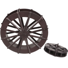 2 stuks watervalfontein DIY waterwiel decoratie voor of
