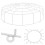 One Set Replacement Wire Guard Cover For Emergency Light Iron Metal 10