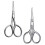 2pcs small stainless steel eyebrow grooming scissors 10