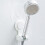 2Pcs Adjustable Handheld Showerhead Bracket No Punch Suction Mount 11