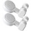 2Pcs Adjustable Handheld Showerhead Bracket No Punch Suction Mount 6
