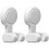 2Pcs Adjustable Handheld Showerhead Bracket No Punch Suction Mount 2