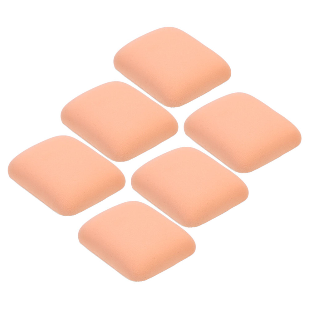 Totority 6Pcs Rectangular Makeup Sponges For Foundation And Concealer