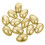 12Pcs Golden Plastic Easter Eggs For Egg Hunt Games And Prize Baskets 11