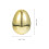 12Pcs Golden Plastic Easter Eggs For Egg Hunt Games And Prize Baskets 3