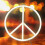 peace sign led neon wall light night light decor 4
