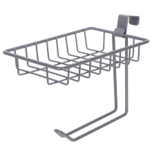 Wall Mounted Tissue Holder With Shelf And Soap Dish For Toilet Area