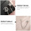 deer moon star brooch with decorative chain lapel pin 9