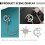 deer moon star brooch with decorative chain lapel pin 11