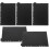 5Pcs A5 6-Hole Binder Dividers With Top Tabs For Office Use 7