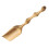 Carved Bamboo Tea Scoop Light Yellow Tea Set Accessory 1