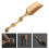 Carved Bamboo Tea Scoop Light Yellow Tea Set Accessory 9